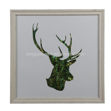 Diseño de Lujo Deer Antler Shape Wall Decoración Fotos para el Hogar, Hotel, Restaurante, Oficina